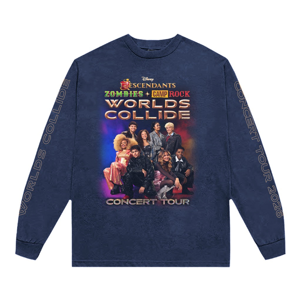 Worlds Collide Concert Tour Long Sleeve Tee