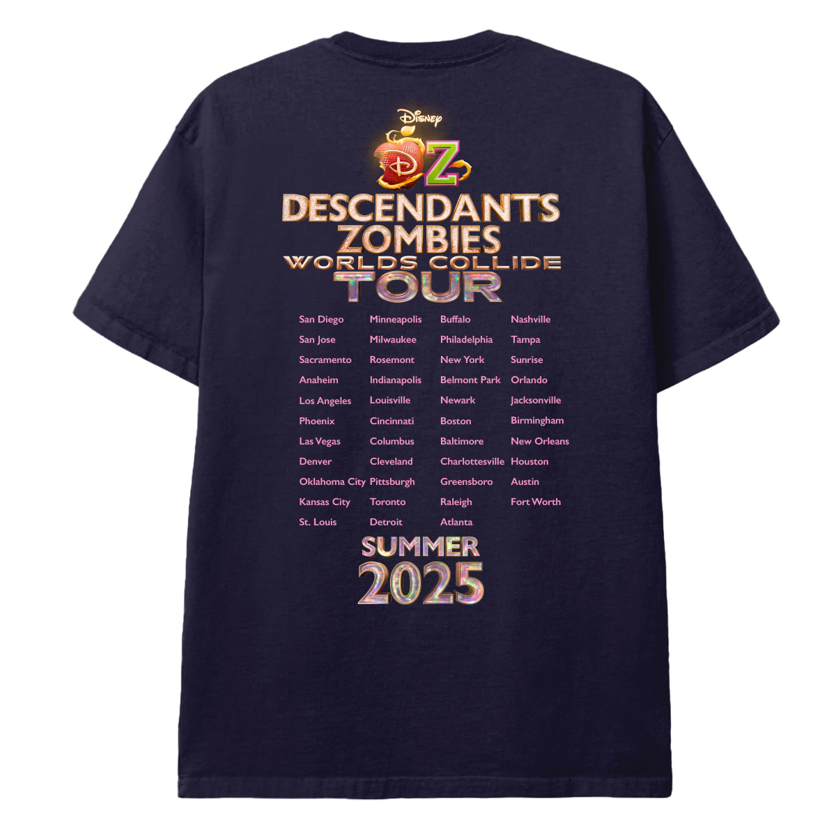 Descendants/Zombies Tour Tee - NAVY