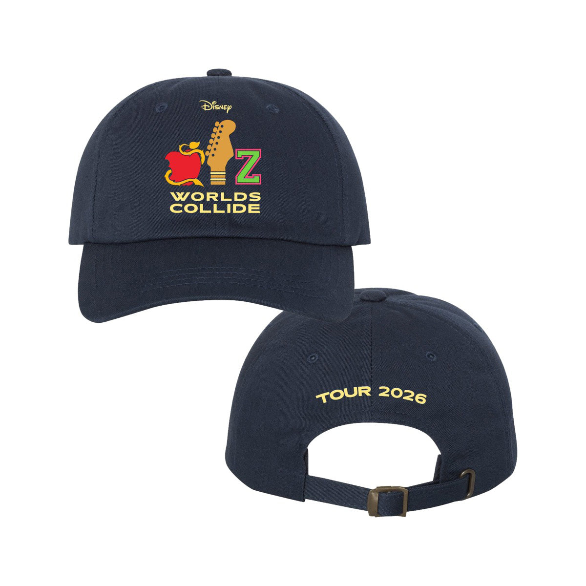 Worlds Collide 2026 Tour Navy Youth Hat