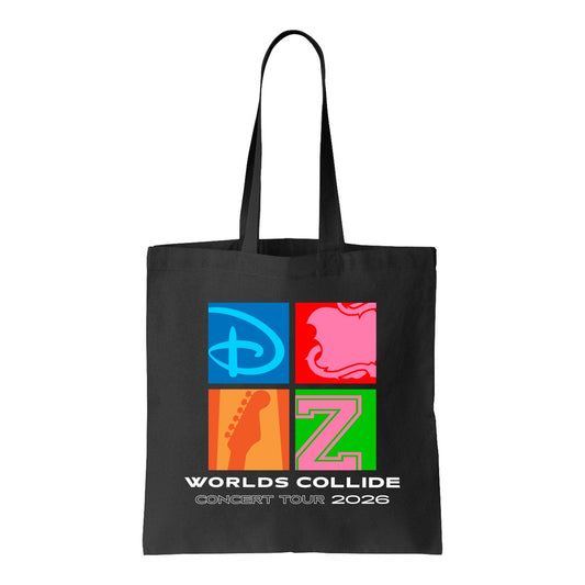 Worlds Collide Concert Tour 2026 Tote Bag