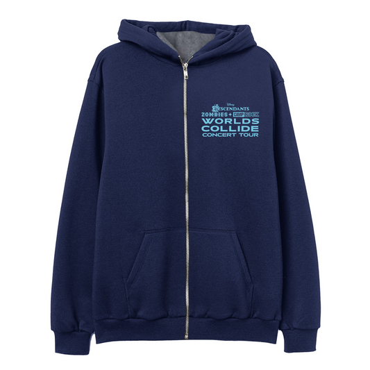 Worlds Collide Concert Tour Zip Hoodie